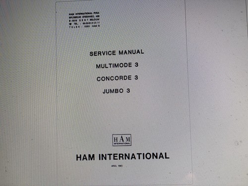 Ham international concorde - ham,