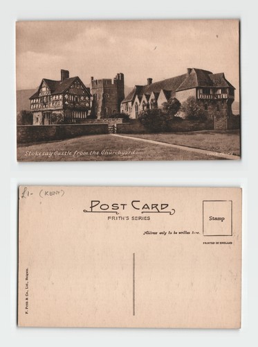 Postcard stokesay castle - postcard,