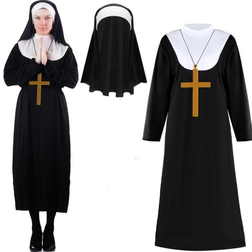 Ladies nun costume adult - costume,