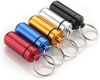 Aluminium pill box case - aluminium,