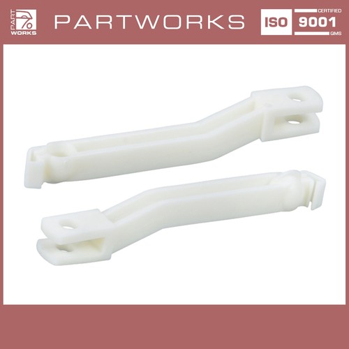 Coupling rod door handle - 2x,