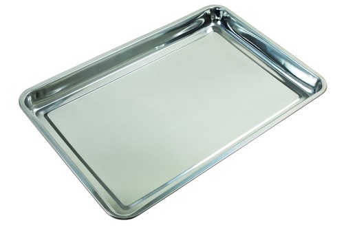 New stainless steel - steel, tray
