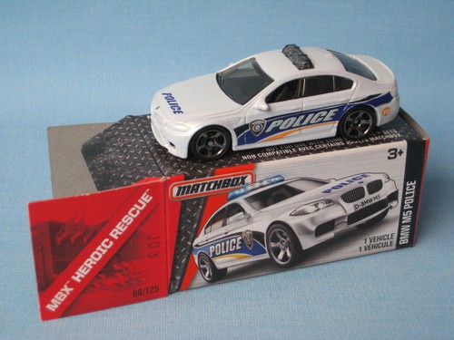 Matchbox bmw police car - matchbox,