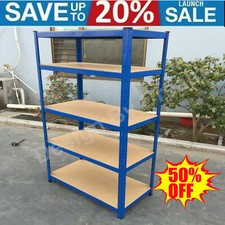 5 TIER METAL SHELVING UNITS