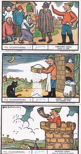 Liebig s1303 cards - 12,