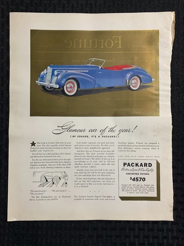 Vintage packard 11x14 - vintage, 11x14"