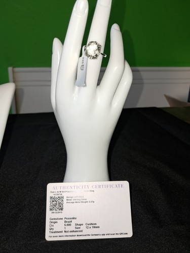 Size 5ct prasiolite - size,