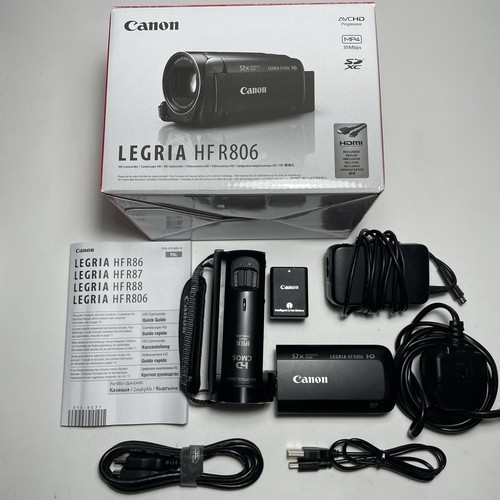 Canon legria r806 - canon, hf