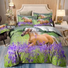 Horse Duvet Quilt Cover Set
