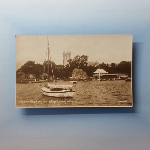 Christchurch postcard c1930 - postcard,