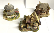 Three (3) Lilliput Lane Cottages. Good Condition.