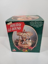 Vtg Mr. Christmas Holiday Go Round Carousel 50 Songs Tested 