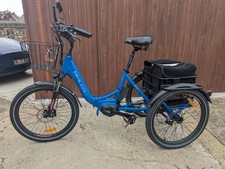 Hardly used Jorvik Elite E Jet-E2 Adult Folding Electric Tricycle (24" wheels)