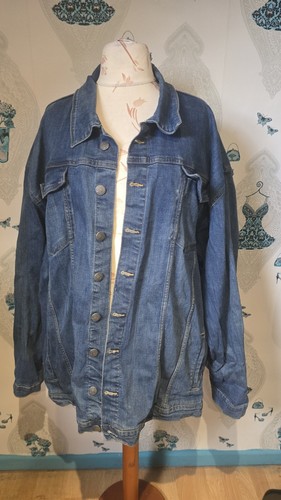 Mens denim blue oversized - mens,
