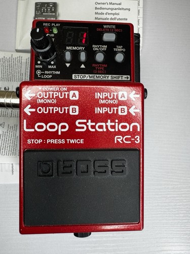 Boss loop station - boss, stereo
