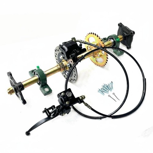 Mini kart rear axle - brake, kit
