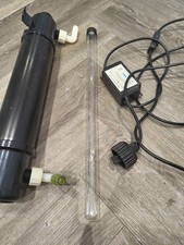 Deltec 20 Watt UV Steriliser for aquarium marine tank - Used - No Bulb