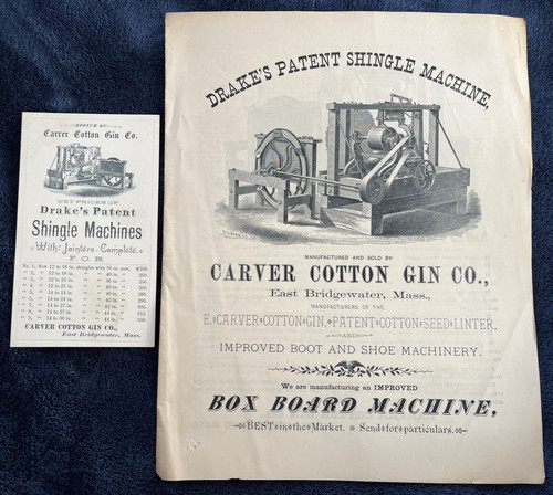 Antique drakes shingle - ad,