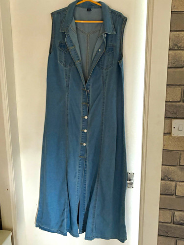Women blue denim cotton - denim,