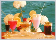 c25330 Cocktails   Cyprus  postcard