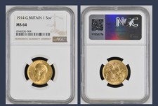 1914 GOLD SOVEREIGN KING