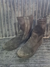 Gabor Black Wedge Boots