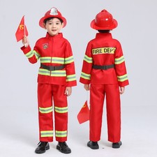 Kids Fireman Costume