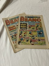 Two BEANO original Comics 