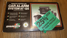 Vintage sparkrite car alarm System AT 125