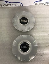 GENUINE BMW MINI 2x ALLOY WHEEL CENTRE CAPS 36136764100-01 #5