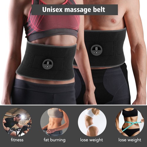 Ems abdominal toning belt - toning,