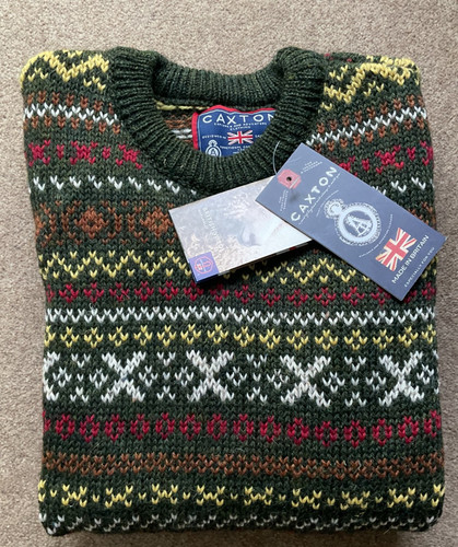New caxton fair - isle, jumper