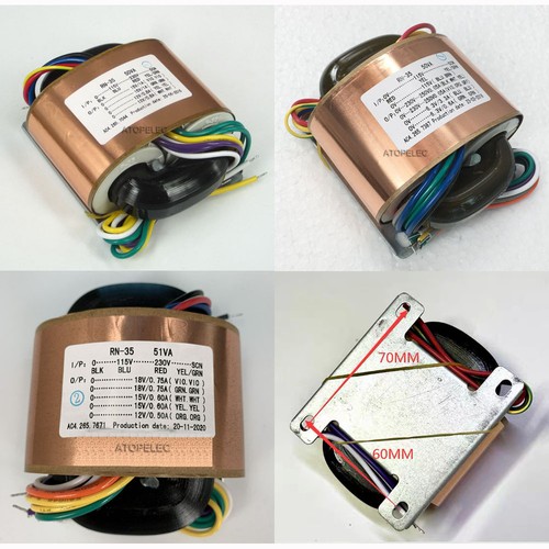 115v 230v 50w core shielded - r-core,