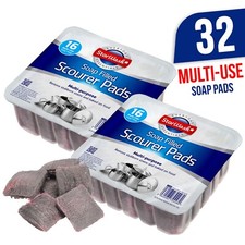 Soap filled scourer pads - filled,