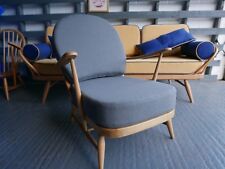Cushions & Covers Only. Ercol 203 Chair. Mid Grey Stitch from Camira Citadel 833