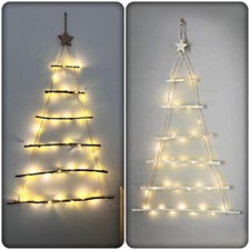 LED Lit Twig Wall Hanging Branch Christmas Tree Decoration Light Decor Xmas Rope