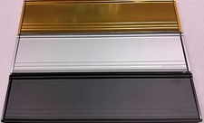 Pvc door metal letter box - pvc,