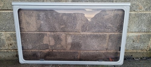 Caravan window bailey side - caravan,