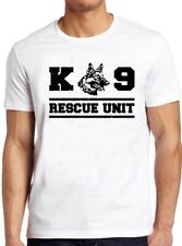 K9 Rescue Unit Military Police Dog German Shepherd Vintage Tee T Shirt M32