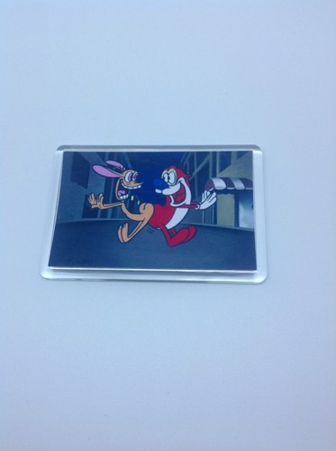 Ren and stimpy fridge magnet - stimpy,