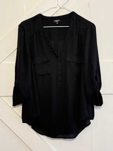 Torrid harper black - torrid, georgette