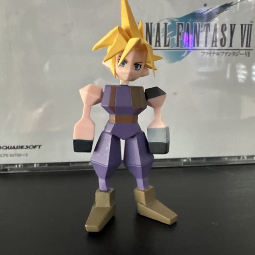 Final fantasy cloud polygon - fantasy, 7