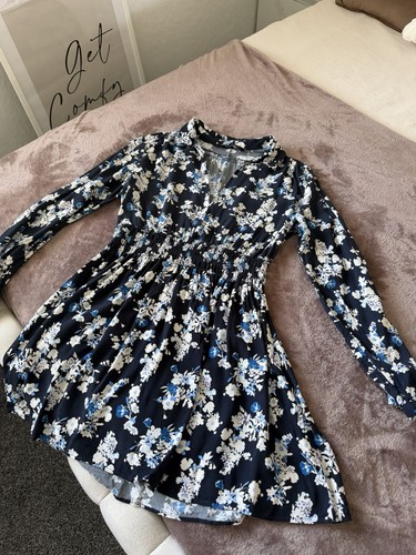 Zara floral mini dress - floral, s