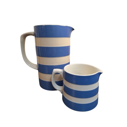Green cornishware water - green,