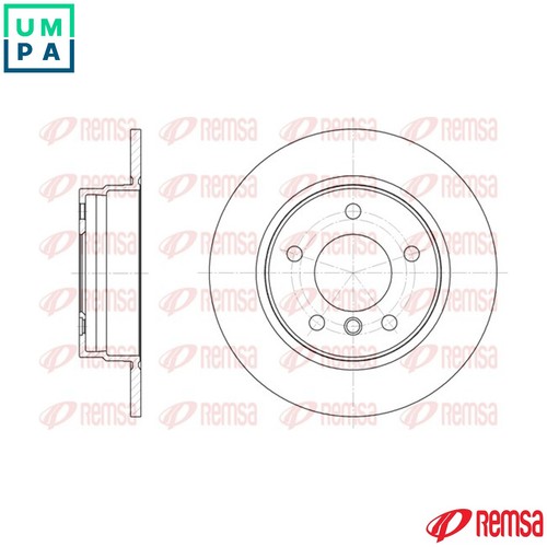 Brake disc 6284 for bmw - 6284.00,
