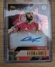 Bruno Fernandes Auto 3/10 Red Topps Ucc gold 2024