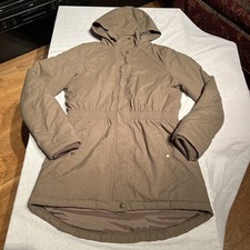 Musto Women’s brown Parka Jacket Coat Size 10, warm and dry this winter .