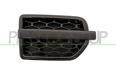 Black front right grille - black,