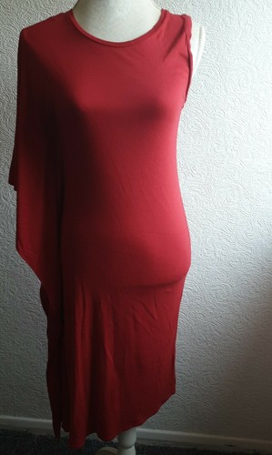 New womens red assymtrical - red,