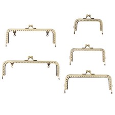 Metal Bag Purse Frame Kiss